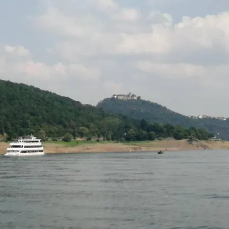 아파트 Fewo Am Nationalpark Edersee Neben Schloss Waldeck 발트에크