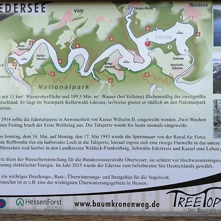 Fewo Am Nationalpark Edersee Neben Schloss Waldeck 아파트 발트에크