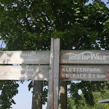 아파트 Fewo Am Nationalpark Edersee Neben Schloss Waldeck *